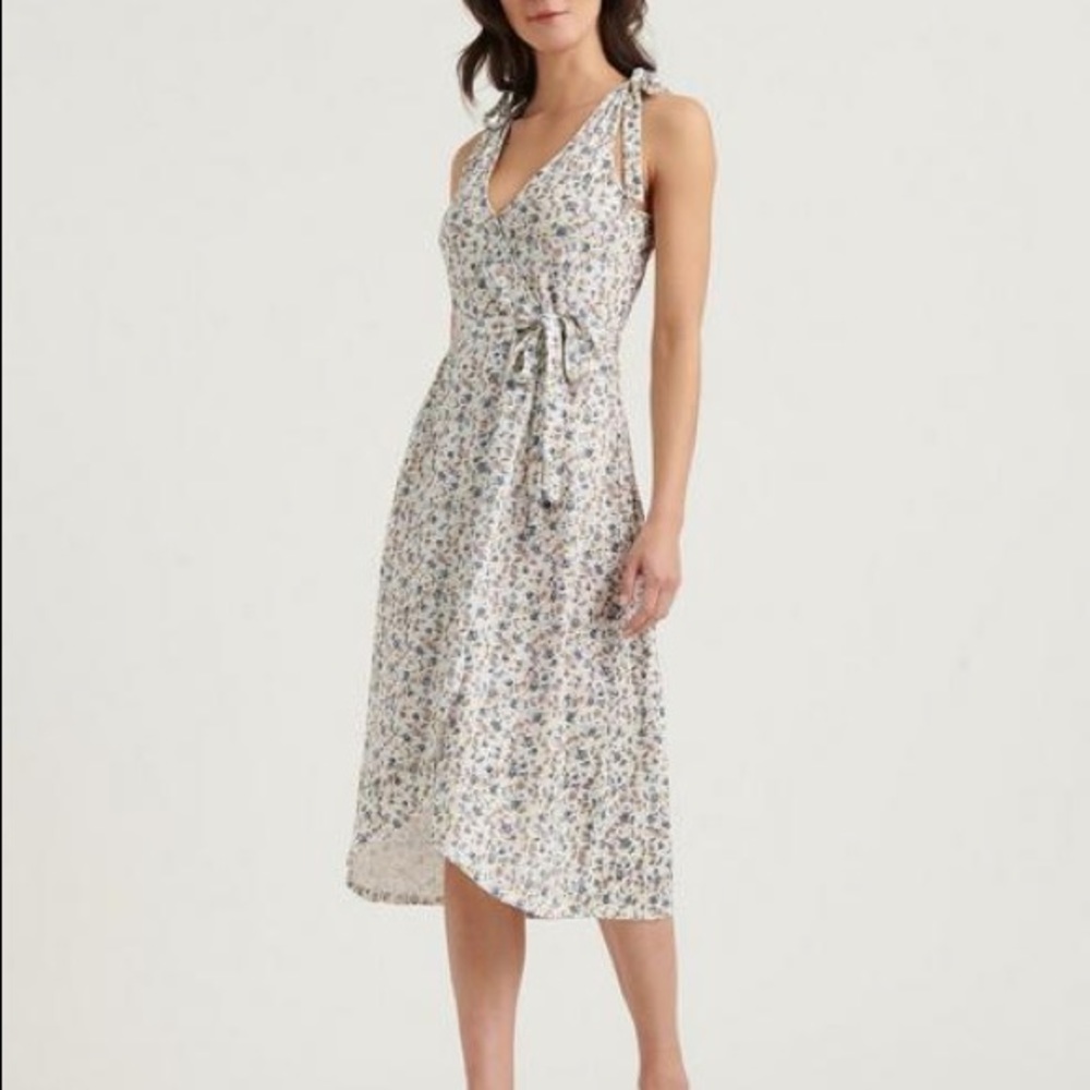 Lucky Brand ✨NWTs✨Tie Shoulder Wrap Dress